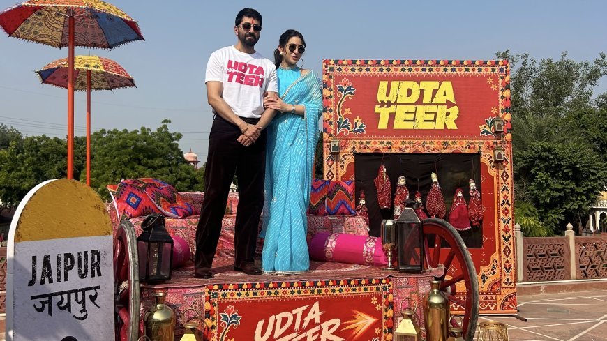 Ayushmann Khurrana and Sara Ali Khan Bring the Udta Teer Tashan to Jaipur as the Duo Embraces Rajasthani Culture